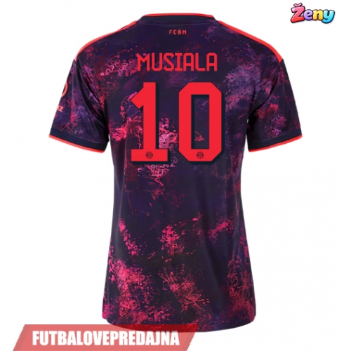 Lacne Ženy Futbalové dres Bayern Munich Jamal Musiala #10 2026-27 Krátky Rukáv - Tretina